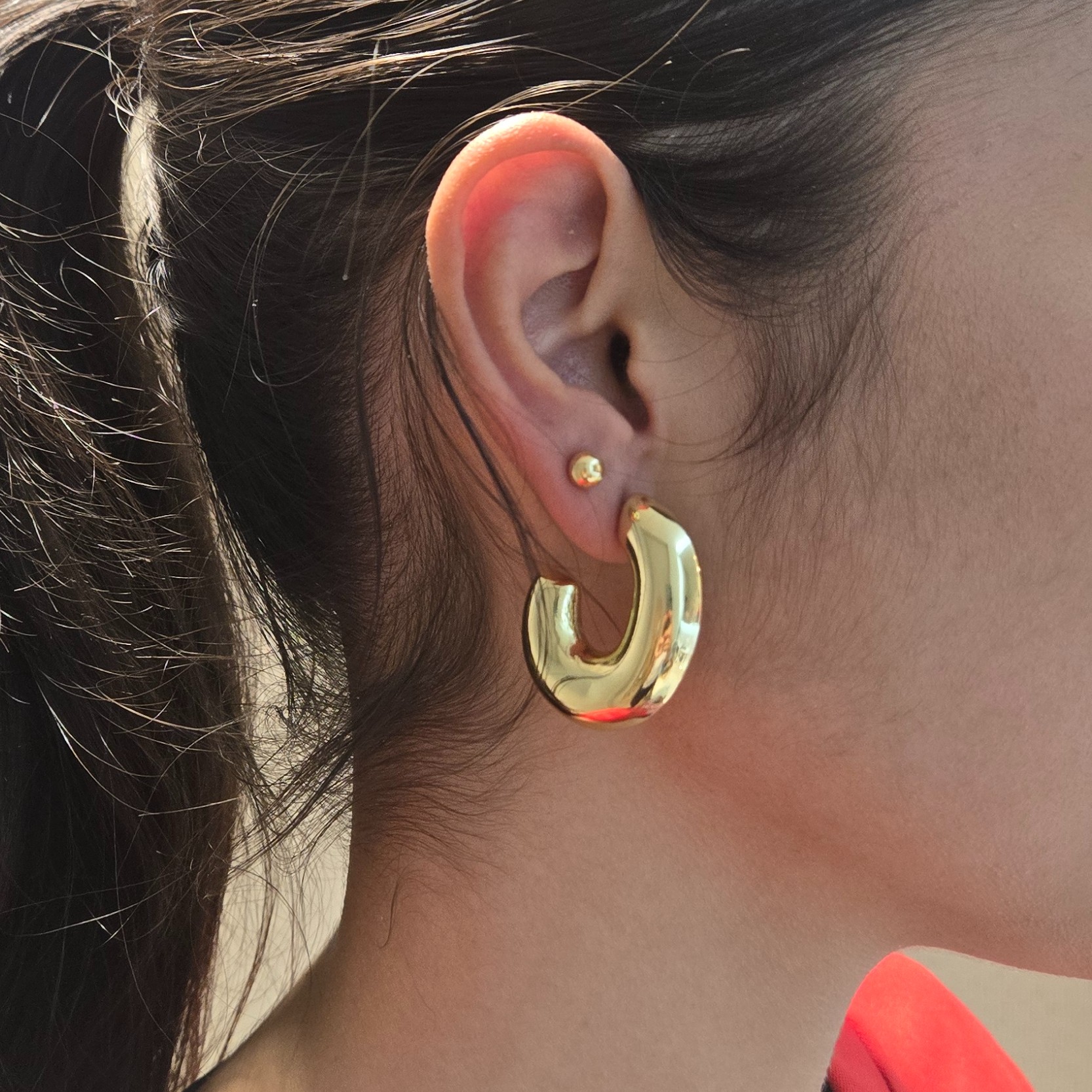Maxi Hoop Earring - earrings for women